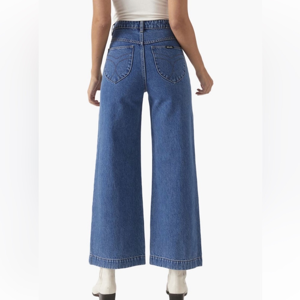 Rolla’s Sailor Jeans in Ashley Blue size 25 - Picture 3 of 4